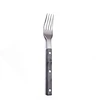 stainless forks and spoons